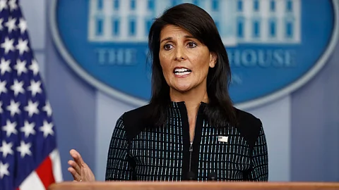 former un ambassador niki haley 