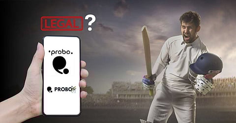 warning for probe app