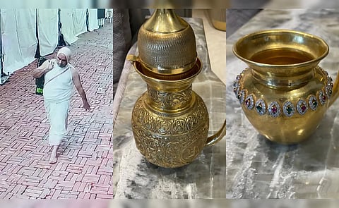டெல்லியில் துறவி வேஷத்தில் வந்து.. தங்கக் கலசத்தை தட்டித் தூக்கிய கில்லாடி - டைரக்டர்ஸ் இந்த சீனை நோட் பண்ணுங்கப்பா! 