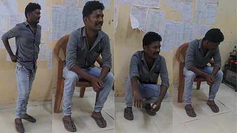 “கஞ்சா போதையில் காவல் நிலையம் வந்த காவலர்” - சக காவலர்களை தகாத வார்த்தைகளால் பேசி ரகளை.. பல முறை போதையில் பணியில் ஈடுபட்டதாக குற்றசாட்டு!