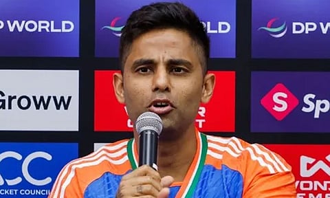 "எங்க லெவல் வேற.. பாக்., லெவல் வேற.. இனி அப்படி சொல்லாதீங்க" - பாகிஸ்தானை லெஃப்ட் ஹேண்டில் டீல் செய்த சூர்யகுமார் யாதவ்!