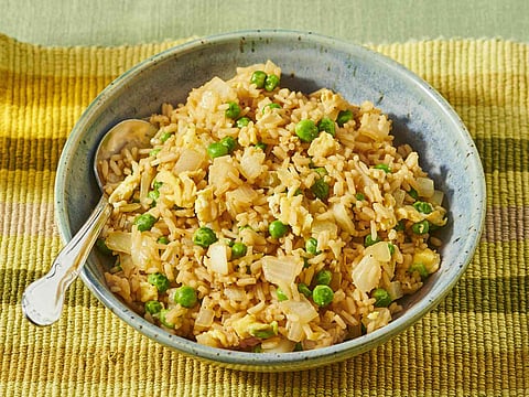 how to make egg fried rice