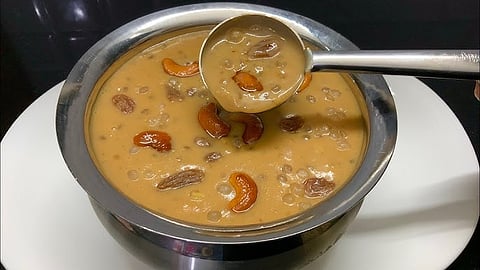 pachai paruppu payasam