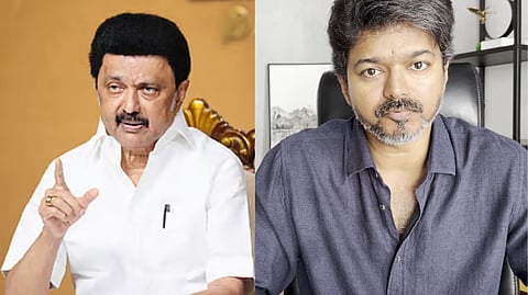 ஊரே ஒன்னு கூடி எவ்ளோ பேசினாலும்.. நிறுத்தி நிதானமாக அடிக்கும் ஸ்டாலின் - திக்கு தெரியாமல் தள்ளாடும் விஜய்!