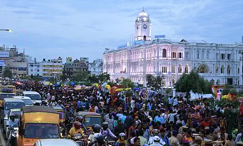 sanitation workers protest 