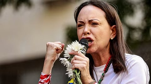 Peace Nobel Prize winner Maria Corina Machado