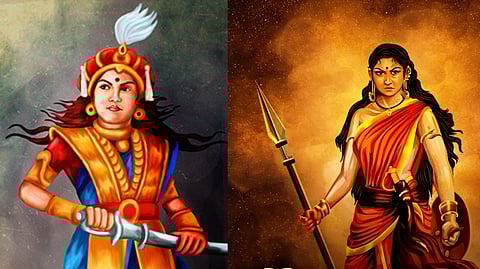 The history of women fighters from Velu Nachiyar to kuyili