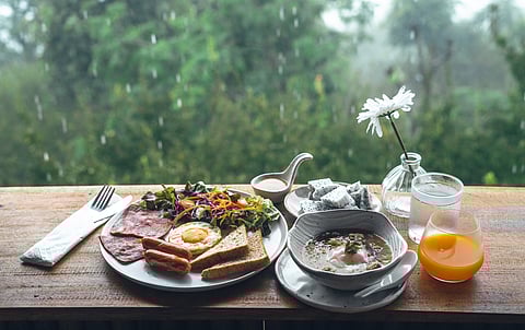 Non-Veg on a Rainy Day 