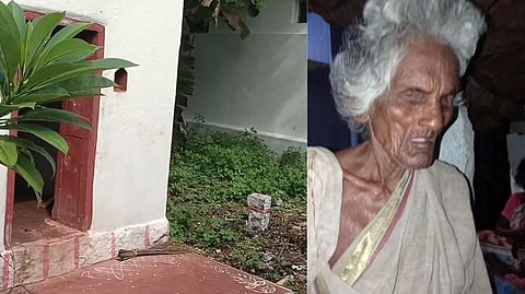 “கோவில் வாசலில் தீ வைத்து எரிக்கப்பட்ட மூதாட்டி” - பார்வையற்றவருக்கு நடந்த கொடுமை.. மாலை நேரத்தில் கேட்ட மரண ஓலம்!