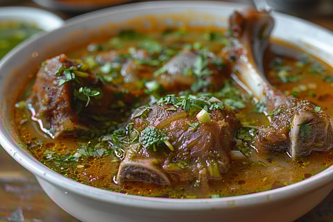 goat leg soup