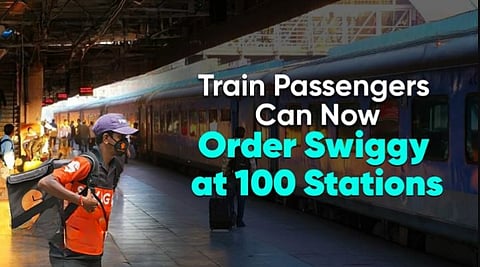 ஸ்விக்கியின் அதிரடித் திட்டம்! ரயில் பயணிகளுக்கு 4 நாட்களுக்கு முன்பே சாப்பாடு ஆர்டர் செய்யலாம்! 122 ஸ்டேஷன்களுக்குக் கிடைத்த அதிர்ஷ்டம்!