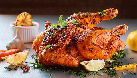 Chicken_Whole_in_tandoori_With_Skin