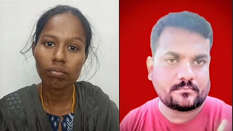 “கள்ளக்காதலுக்கு இடையூறாக இருந்த கணவர்” - நைலான் கயிற்றால் கழுத்தை நெரித்த மனைவி.. கொலை செய்துவிட்டு தற்கொலை நாடகம்!