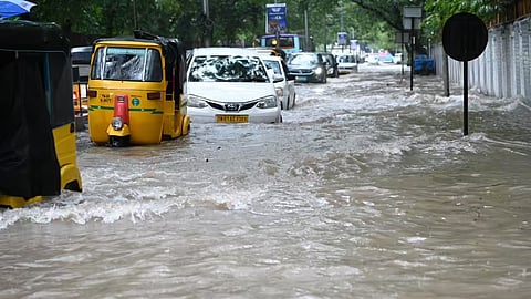 flood in road