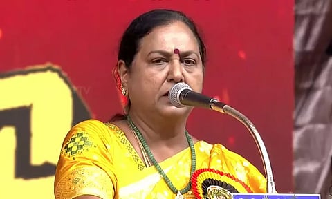 “நான் பேரம் தான்  பேசுகிறேன்” - மக்கள் உரிமை மாநாட்டில் சஸ்பென்ஸ் வைத்த பிரேமலதா… எப்போது முடிவாகும் தேமுதிக கூட்டணி? 