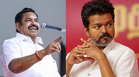 விஜய்க்கு ஒண்ணுமே தெரியல!; முதல்ல வெளியில வரச் சொல்லுங்க" - Live-ல் விஜய்யை விட்டு விளாசிய எடப்பாடி 