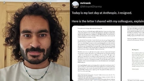 உலகம் அழியப்போகிறதா? பிரபல AI நிறுவனத்தின் பாதுகாப்புத் தலைவர் ராஜினாமா - கடிதத்தில் உள்ள அந்த அதிர்ச்சித் தகவல் என்ன?