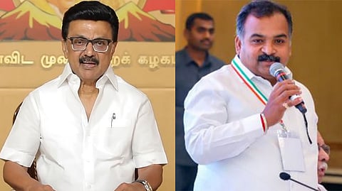 திமுக - காங்கிரஸ் மோதல் உச்சகட்டம்! "மக்கள் முடிவு செய்வார்கள்" - முதல்வர் ஸ்டாலினுக்கு மாணிக்கம் தாகூர் கொடுத்த பதிலடி!