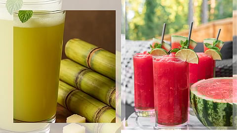 தாகத்துக்கு கரும்பு ஜூஸ் நல்லதா? தர்பூசணி ஜூஸ் நல்லதா? வெயிலுக்கு எது பெஸ்ட்?