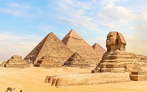  Egyptian pyramids