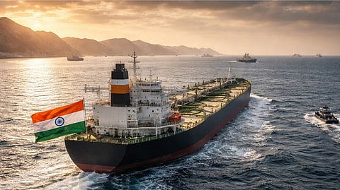 indian ship - Strait of Hormuz