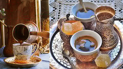 Turkish coffee and Bosnian coffee