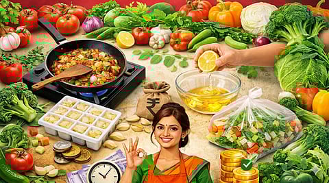 கிச்சன் வேலை இனி கஷ்டமே இல்லை! இந்த டிப்ஸ் தெரிஞ்சா உங்க நேரமும் பணமும் மிச்சம் ஆகுறது உறுதி!