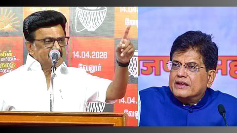 stalin vs piyush goyal