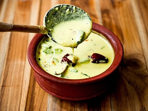  Chettinad special mung bean curd gravy