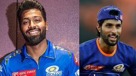 hardik pandiya and thilak varma 