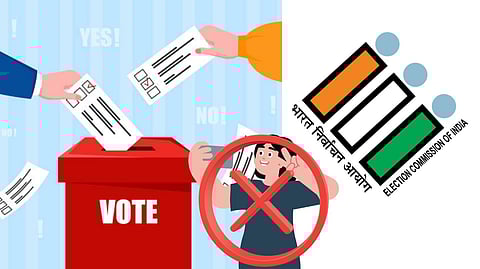 இந்தியத் தேர்தல் ஆணையம் (ECI) வாக்காளர்களுக்கு கடுமையான எச்சரிக்கை விடுத்துள்ளது.