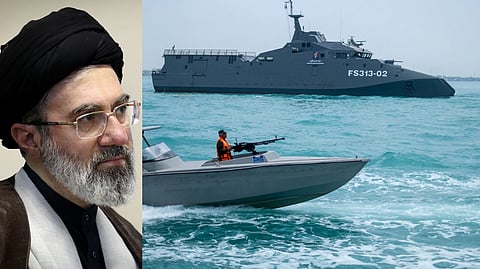 iran army occupied indian ship