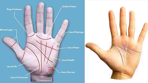 உங்கள் உள்ளங்கை ரேகையில் 'M' குறி இருக்கிறதா?