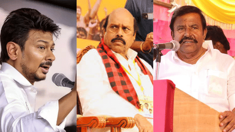 uthayanidhi, e.v velu, k.n nehru 