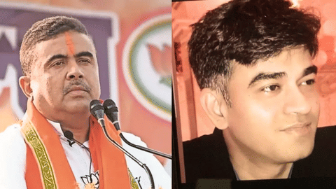 Suvendu Adhikari Right hand
