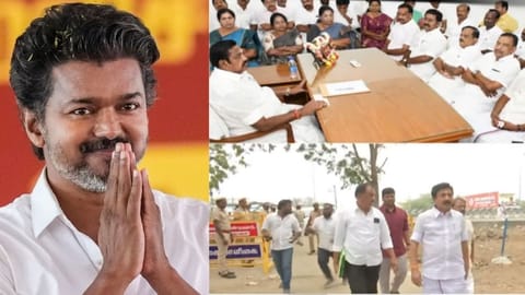 அதிமுக சி.வி. சண்முகம் தலைமையில் ஆலோசனை 