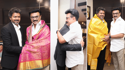 CM Vijay and M.K. Stalin
