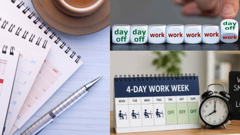 3 days off a week