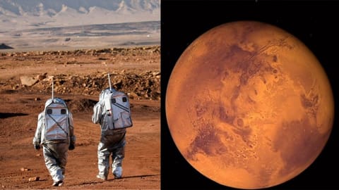 Humans in mars
