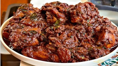 Kerala-style chicken roast