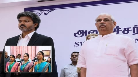 Tamil Thai Vazhthu controversy