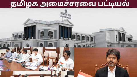  tamilnadu cabinet minister list 