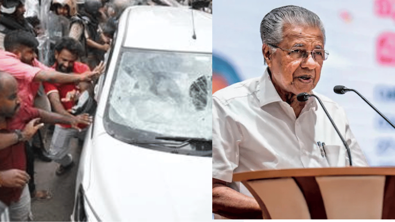 பினராயி விஜயன் வீட்டில் அதிரடி ரெய்டு! அமலாக்கத்துறை கார் கண்ணாடி உடைப்பு, போலீஸ் மீது தாக்குதல் - கேரளாவில் வெடித்தது கலவரம்!