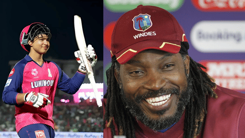 Chris Gayle about Vaibhav Suryavanshi