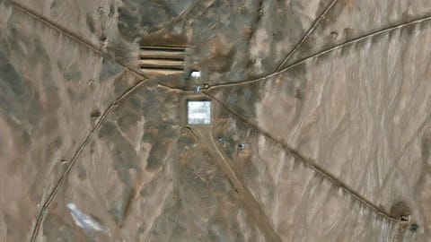 China desert military complex