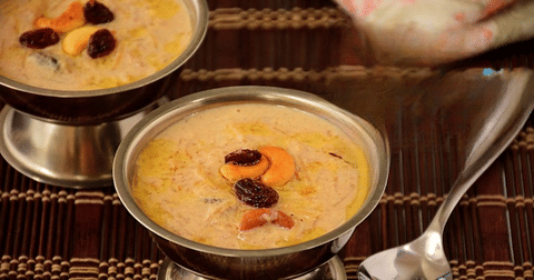 Special Payasam with Honey and Dates