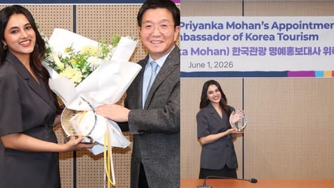 Priyanka Mohan Korea Tourism Ambassador