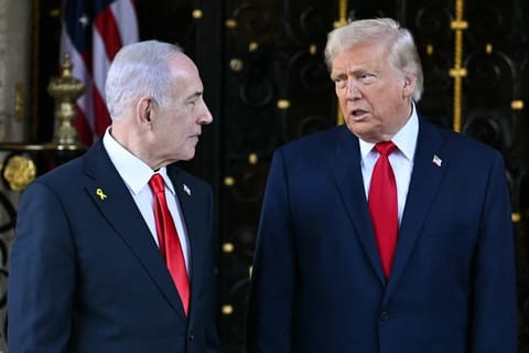 Trump corners Netanyahu!