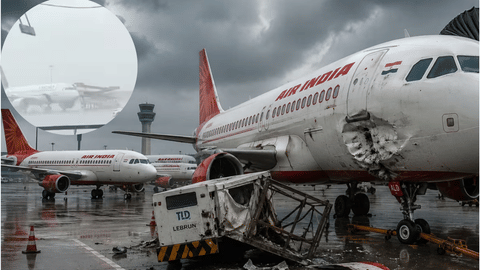 3 Air India planes damaged in Delhi
