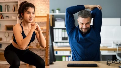 10 squats every hour